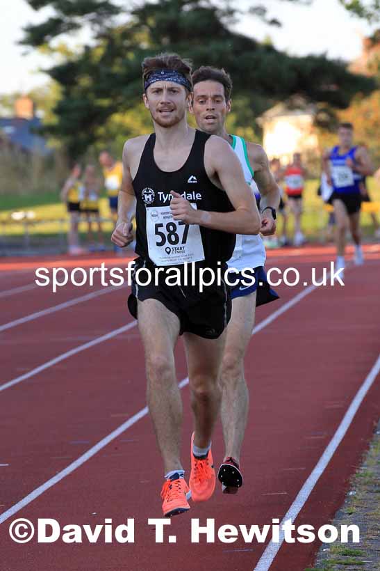 3000 metres, 2022 NEGP Monkton No. 6, Wednesday, Aug. 10th. Photo: David T. Hewitson/Sports for All Pics